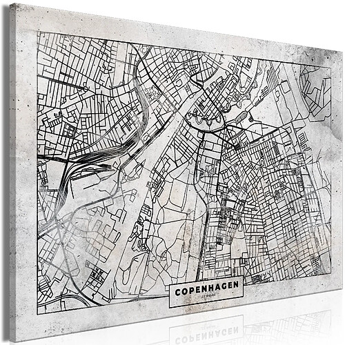 Artgeist Tableau - Copenhagen Plan (1 Part) Wide [30x20]