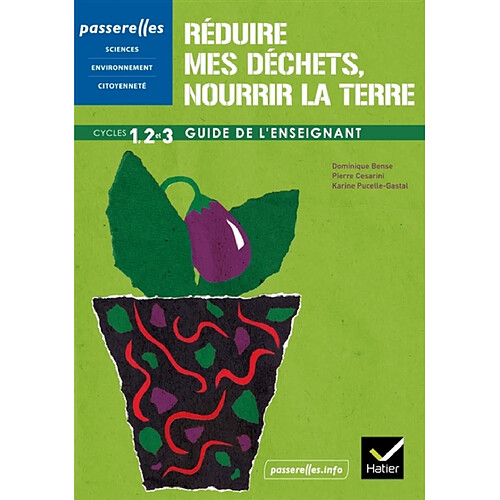 Réduire mes déchets, nourrir la terre : activités cycles 1, 2 et 3 : guide de l'enseignant · Occasion