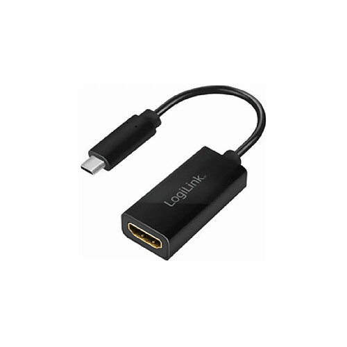 LogiLink Carte graphique USB 3.2, USB-C - HDMI-A, noir ()