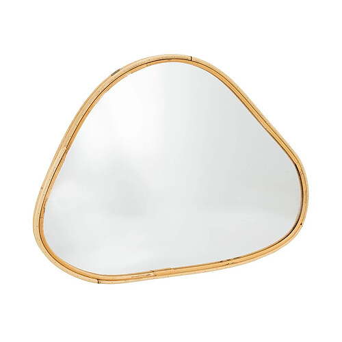 Aubry Gaspard Miroir en rotin Organic.