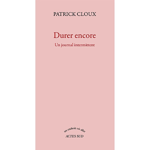 Durer encore : un journal intermittent · Occasion