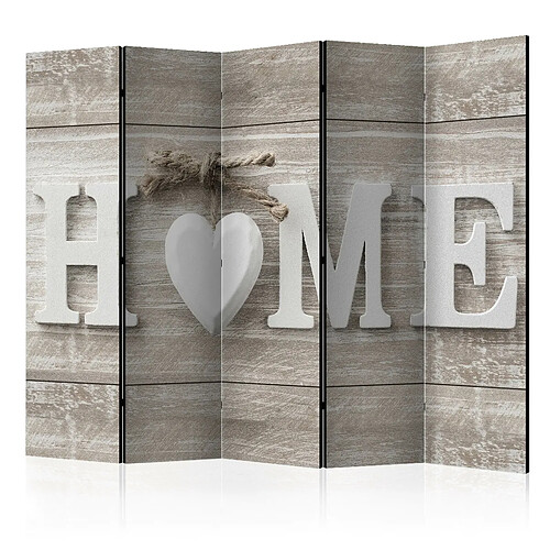 Artgeist Paravent - Room divider - Home and heart [225x172]