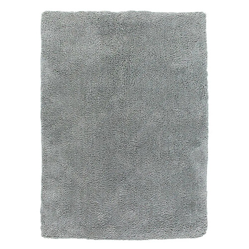 Thedecofactory COCOON - Tapis shaggy extra doux gris 60x90