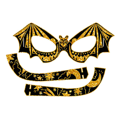 Juratoys-Janod Scratch art masques et lunettes animaux