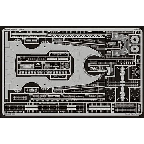 Schlachtschiff Tirpitz Fotoätzsatz - 1:350e - Eduard Accessories