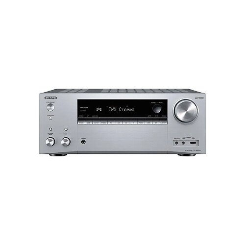 ONKYO TX-NR696-Silver - Ampli-tuner Home Cinéma 7.2 - 165 Watts - THX - Dolby Atmos/DTS:X - HDMI 4K/60p - Bluetooth 4.2 - Wi-Fi