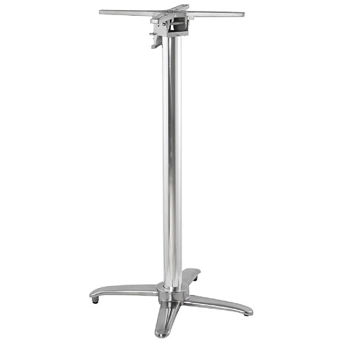 Alterego Pied de table 'PRATIK' 110 en aluminium