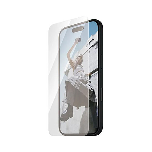 PanzerGlass Panzer Glass Verre pour iPhone 16 Ultra-Wide Fit Anti-rayures et Antichocs Transparent