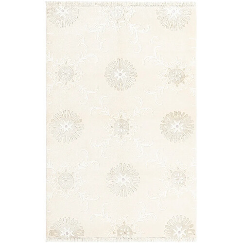 Vidal Tapis de laine 183x117 beige Darya