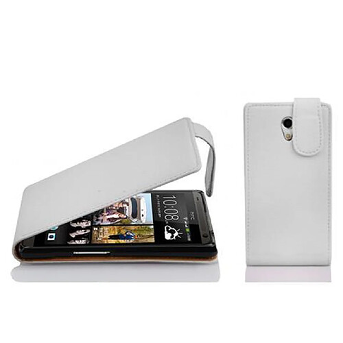 Cadorabo Coque HTC Desire 600 Etui en Blanc