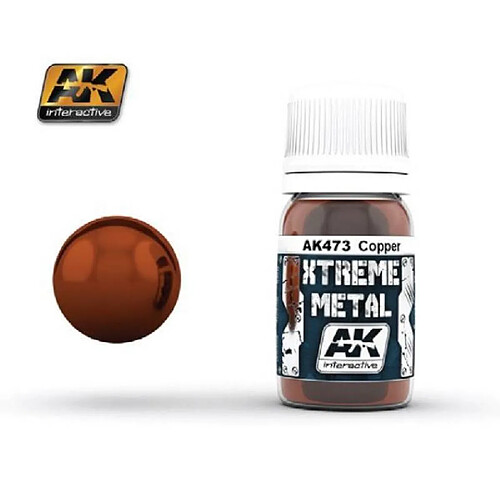 Ak Interactive Peintures Xtreme Metal - Copper