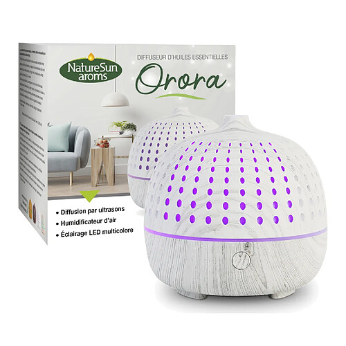 Naturesun'Aroms Diffuseur D'huiles Essentielles Orora Bois Blanc Natur'sun Aroms