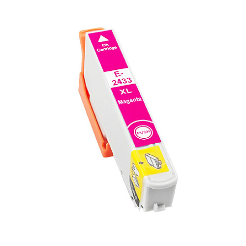 Cartouche d'encre compatible Epson 24 Xl, T2433 Magenta