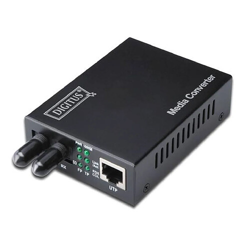 Digitus DN-82010-1 convertisseur de support réseau 1310 nm Multimode Interne Noir