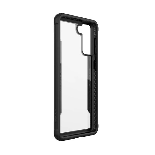 Raptic Coque pour Samsung Galaxy S21 Plus Shield Antimicrobienne Noir transparent