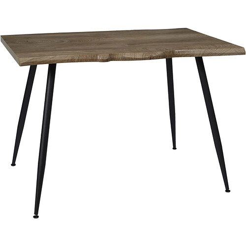 The Home Deco Factory Table repas en bois et métal Forest.