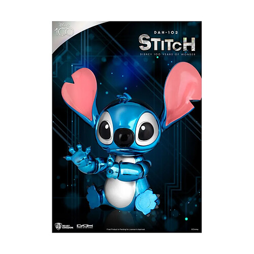 Beast Kingdom Toys Disney 100 Years of Wonder - Figurine Dynamic Action Heroes 1/9 Stitch 16 cm