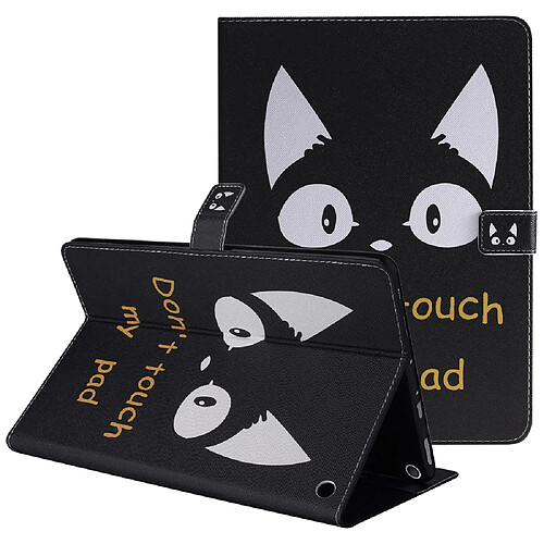 Etui en PU avec support, antichoc oreilles de chat pour votre Amazon Fire HD 10 (2021)