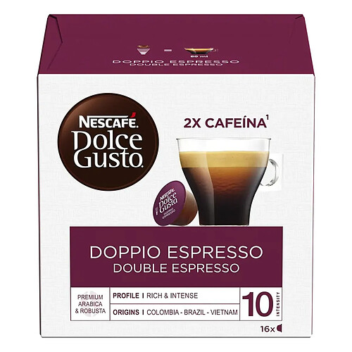 Capsules de café Dolce Gusto DOPPIO