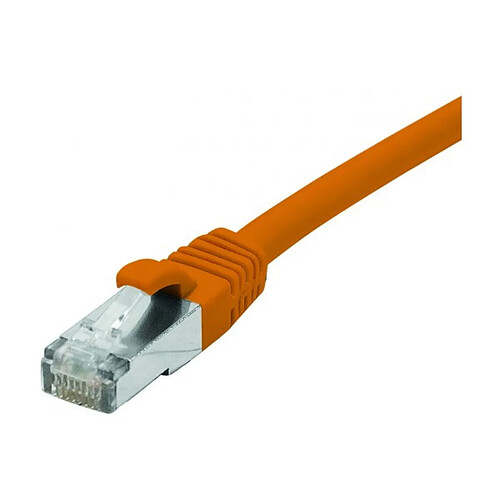 Abi Diffusion Cordon RJ45 catégorie 6 F/UTP LSOH snagless orange - 2 m