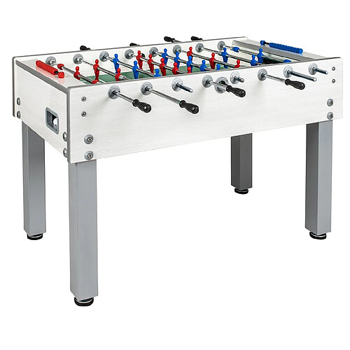 Baby-foot extérieur G-500 Barres traversantes blanc GARLANDO