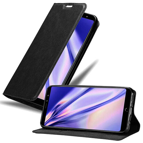 Cadorabo Coque BQ Aquaris X2 Etui en Noir