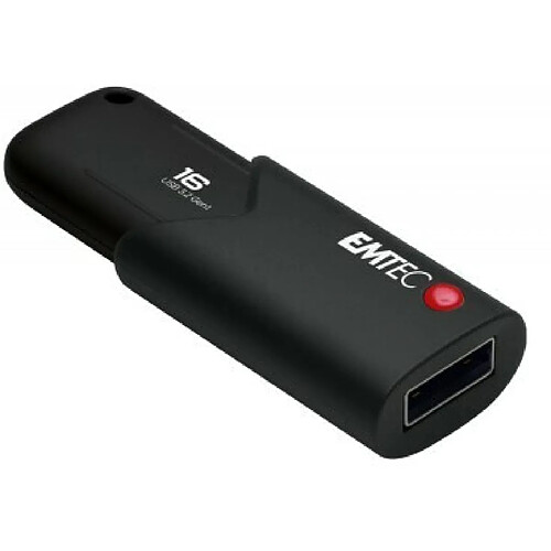 Emtec B120 Click Secure lecteur USB flash 16 Go USB Type-A 3.2 Gen 2 (3.1 Gen 2) Noir