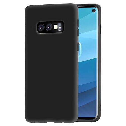 Wewoo Coque Souple Étui de protection en TPU pour Galaxy S10e noir