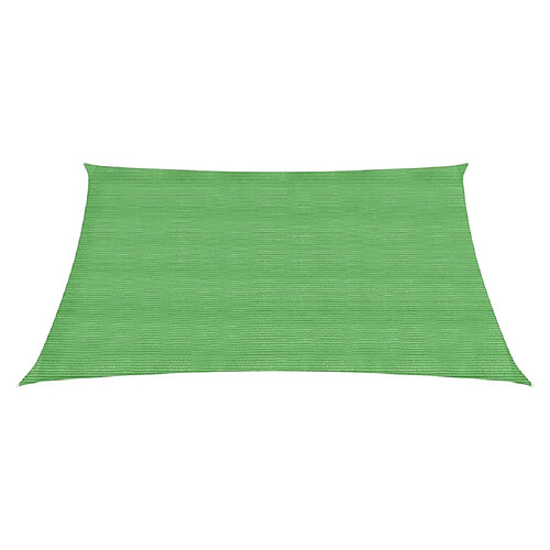 Helloshop26 Voile d'ombrage 160 g/m² vert clair 4,5 x 4,5 m PEHD 02_0009385