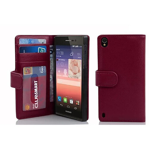 Cadorabo Coque Huawei ASCEND P7 Etui en Violet