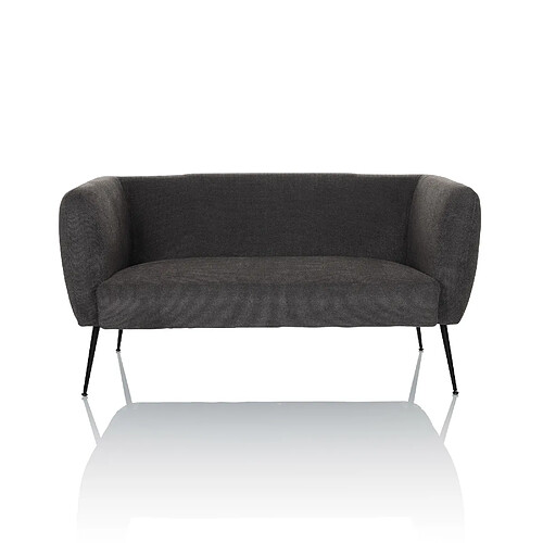 Canapé lounge / Sofa HAYRIVER Tissu gris hjh LIVING