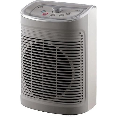 Rowenta chauffage et ventilateur électrique 2 en 1 2400W gris