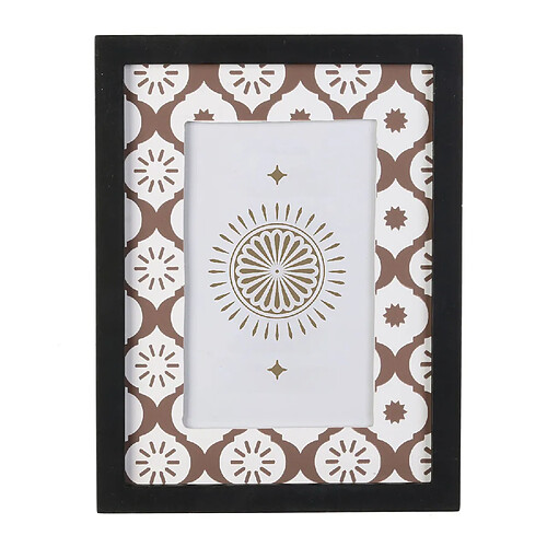 The Home Deco Factory Cadre photo ethnique Mirage - L. 10 x l. 15 cm - Marron