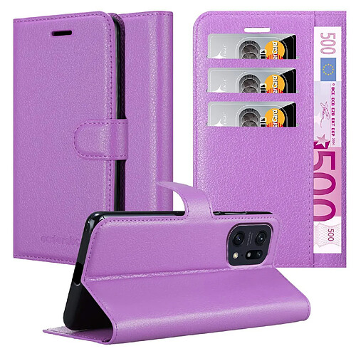 Cadorabo Coque Oppo FIND X5 PRO Etui en Violet