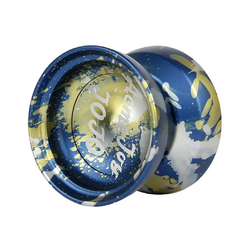 Alliage Yoyo Professionnel Tour de Magie Yo Yo + String Enfants Adultes Jouet Cadeau Bleu