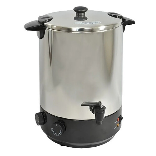 Stérilisateur de bocaux électrique inox avec robinet et minuteur 19l 1650w - zj-200td - KITCHEN CHEF