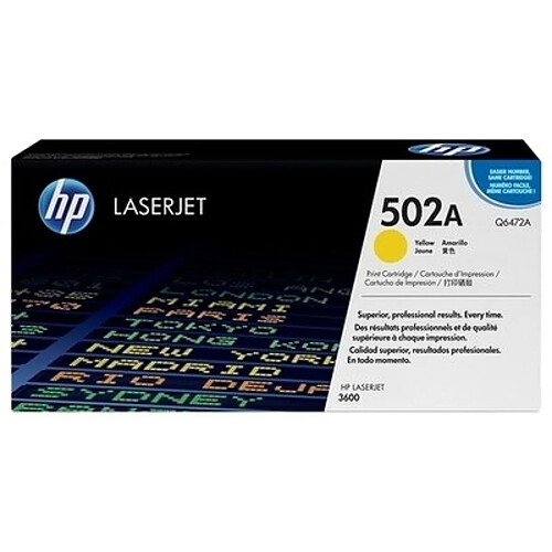 HP 502A Toner Jaune Q6472A