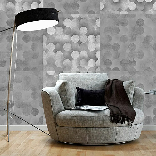 Paris Prix Papier Peint Light Grey Rain 50x1000cm