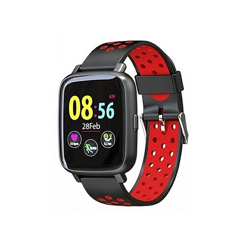 Montre intelligente Billow XS35BR 1,44"" IPS Bluetooth Rouge