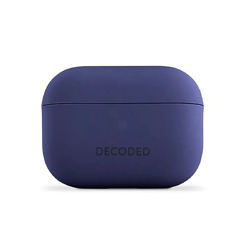 Decoded Coque pour Airpods Pro 2 Aircase Anti-choc en Silicone Chic et Élégante Bleu chiné