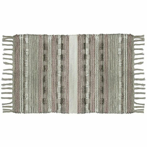 Tapis DKD Home Decor Frange Boho Polyester Coton (200 x 290 cm)