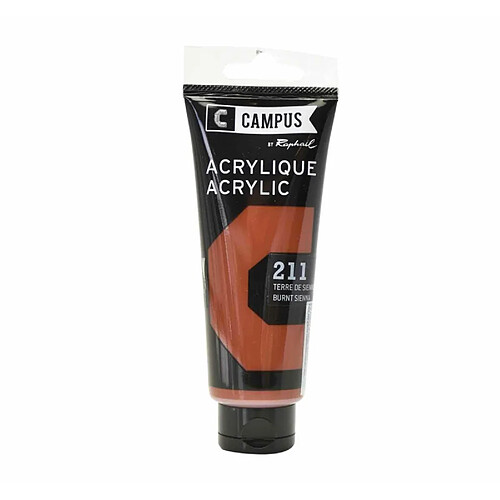 Raphael Peinture acrylique 100 ml - Marron terre de Sienne brûlée n°211