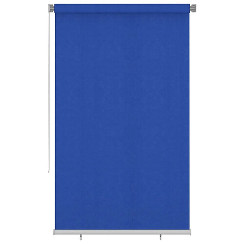 Maison Chic Store roulant d'extérieur | Volet roulant | Rideau roulant 140x230 cm Bleu PEHD -GKD15302