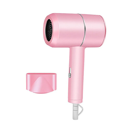 Universal Sèche-cheveux professionnel froid et chaud 8000 vent fort mini sèche-cheveux souffleur électrique air collector anion nano 210 240V | Sèche-cheveux (rose)