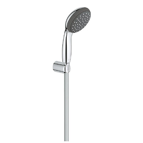 GROHE Ensemble de douche 1 jet avec support mural Vitalio Start 100 Chromé