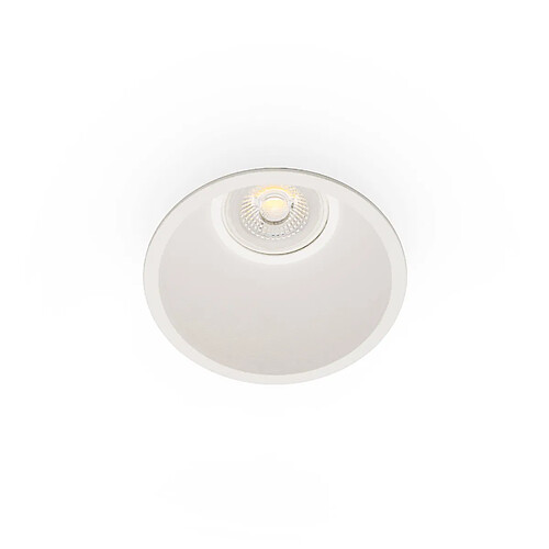 Faro Barcelona Downlight rond blanc GU10