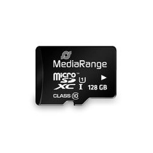 MediaRange MicroSD/SDXC Card 128GB UHS-1 Cl.10 inkl. Adapter MR945