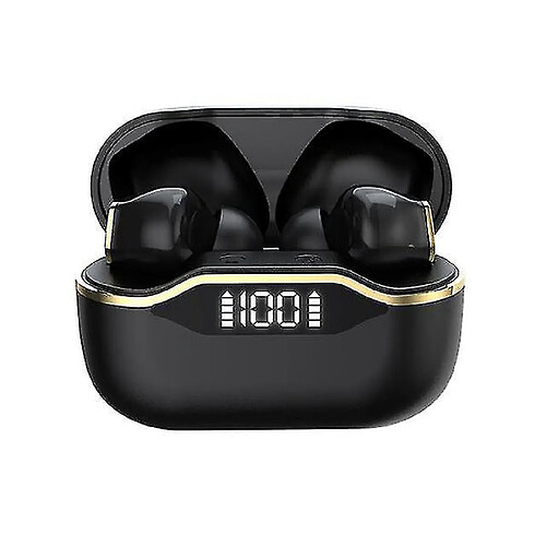 Universal Casque sans fil bluetooth 5.0 casque 9d bouchon d'oreille stéréo avec micro