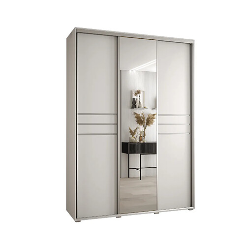 Abiks Meble Armoire Davos 11 À Portes Coulissantes 235,2/170/45 3 Portes