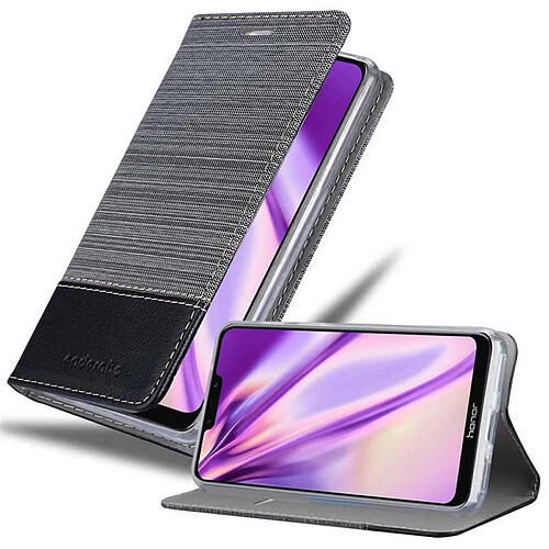 Cadorabo Coque Honor 8C Etui en Gris